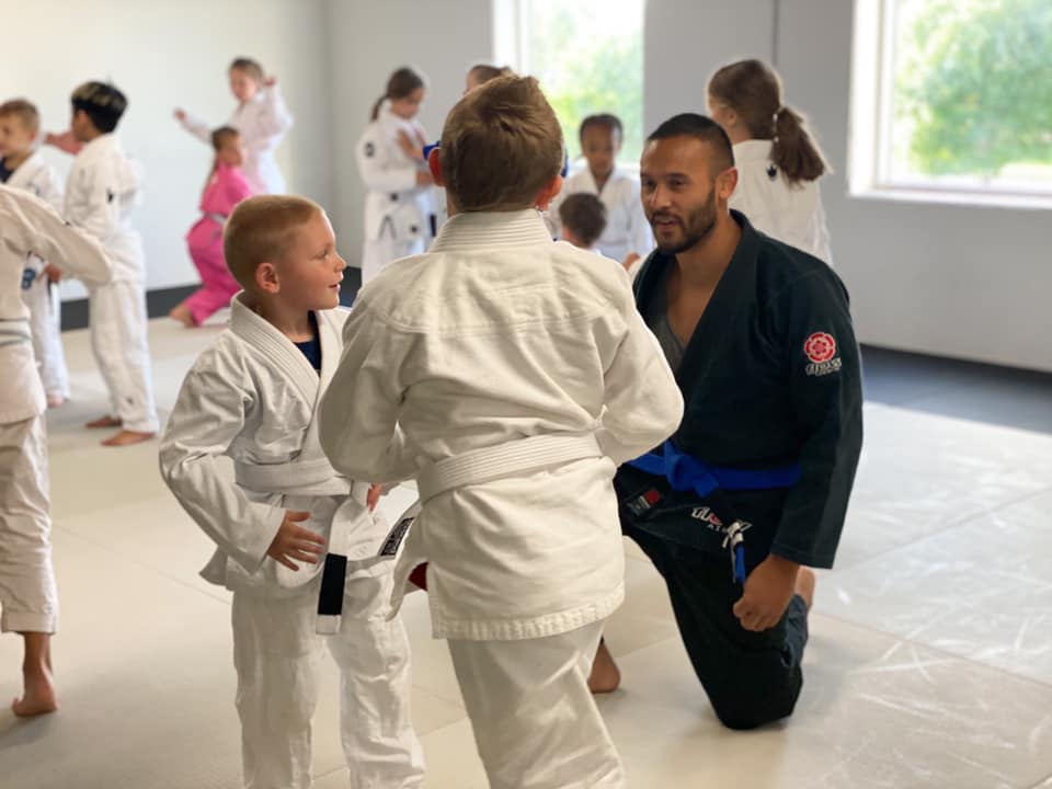 2 young boys doing martial arts in blaine mn